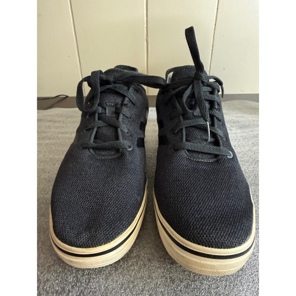 Adidas Athletic Shoes Men's 8.5 Black Mesh Sneakers Athletic Tennis Shoes